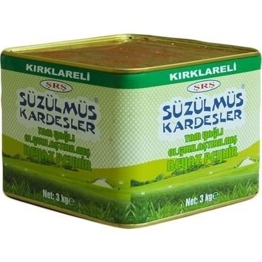 Trakya Peynirsici Süzülmüş Teneke Paçal Peynir 3Kg